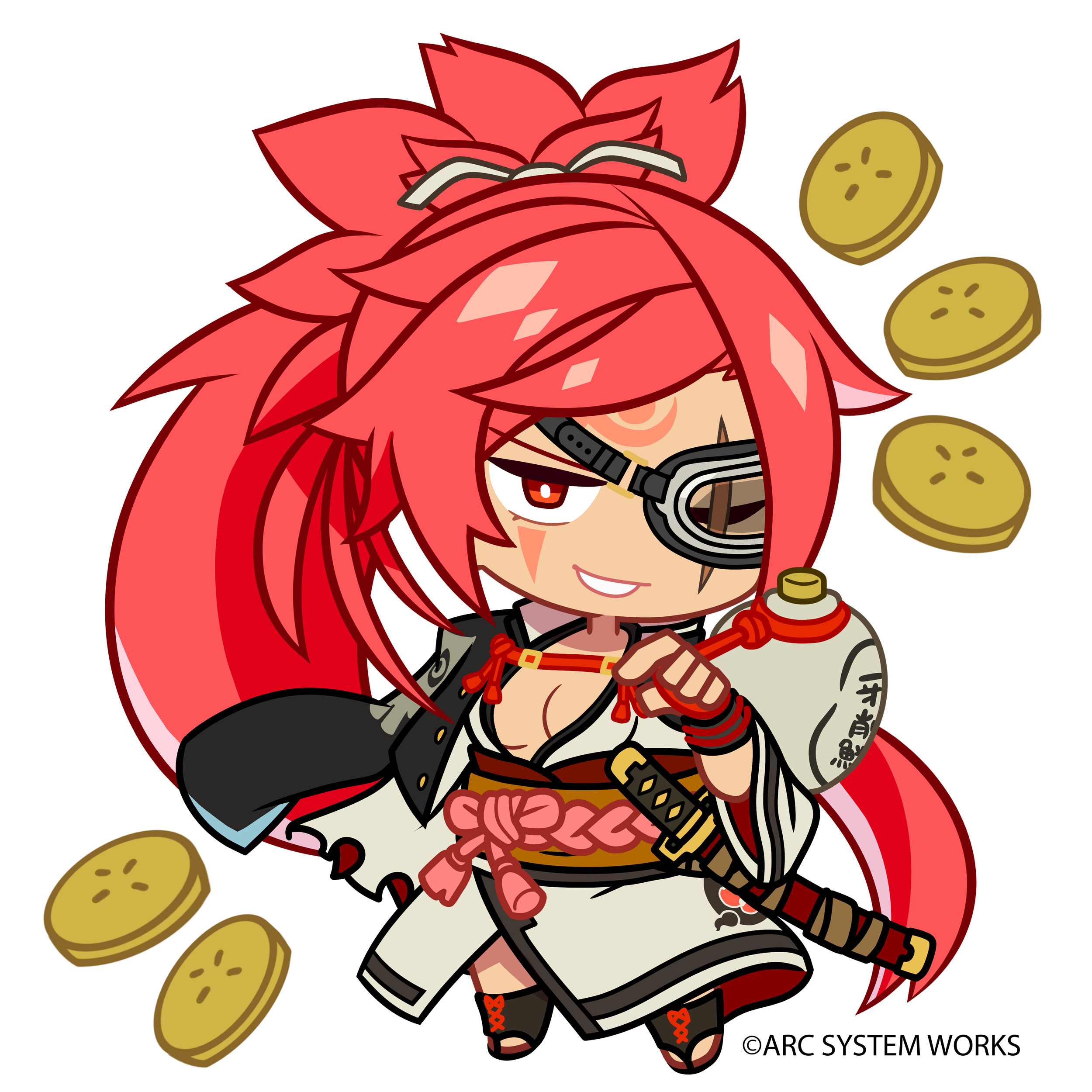 Guilty Gear -STRIVE- x tsun scoops Acrylic Keychains (PRE-ORDER